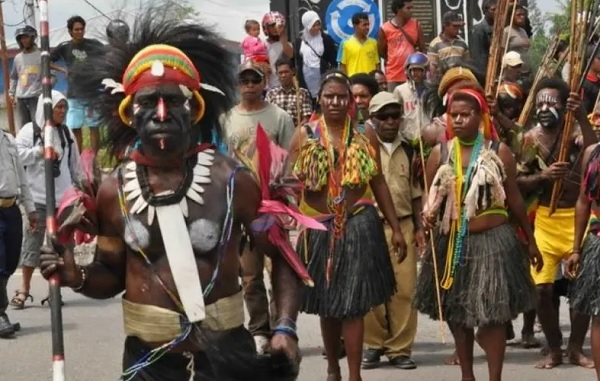 Pakaian Adat Papua Yokai