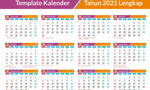 Download Kalender 2021 Lengkap Tanggalan Jawa Hijriyah Dan Libur Nasional Archives 8309