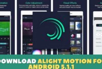 Link Download Alight Motion For Android 5.1.1